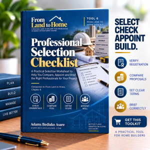 Professional Selection Checklist