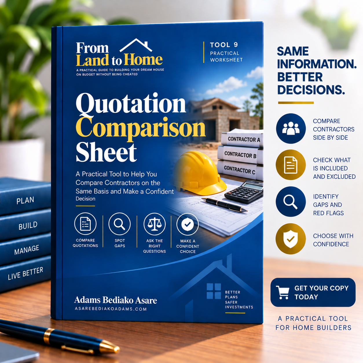 Quotation Comparison Sheet